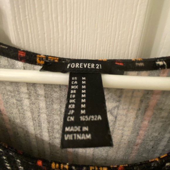 Aztec Print Bohemian Terrycloth Casual Dress - Picture 3 of 4